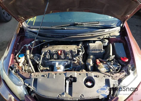 2013 Honda Civic Ex-L из США, поврежденный, VIN 19XFB2F96DE077331